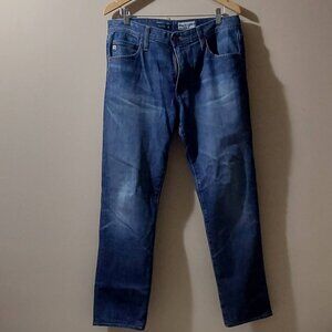 AG Adriano Goldschmied BlueDenim Ag-ED Everett Slim Straight Mens Jeans 34 x 33